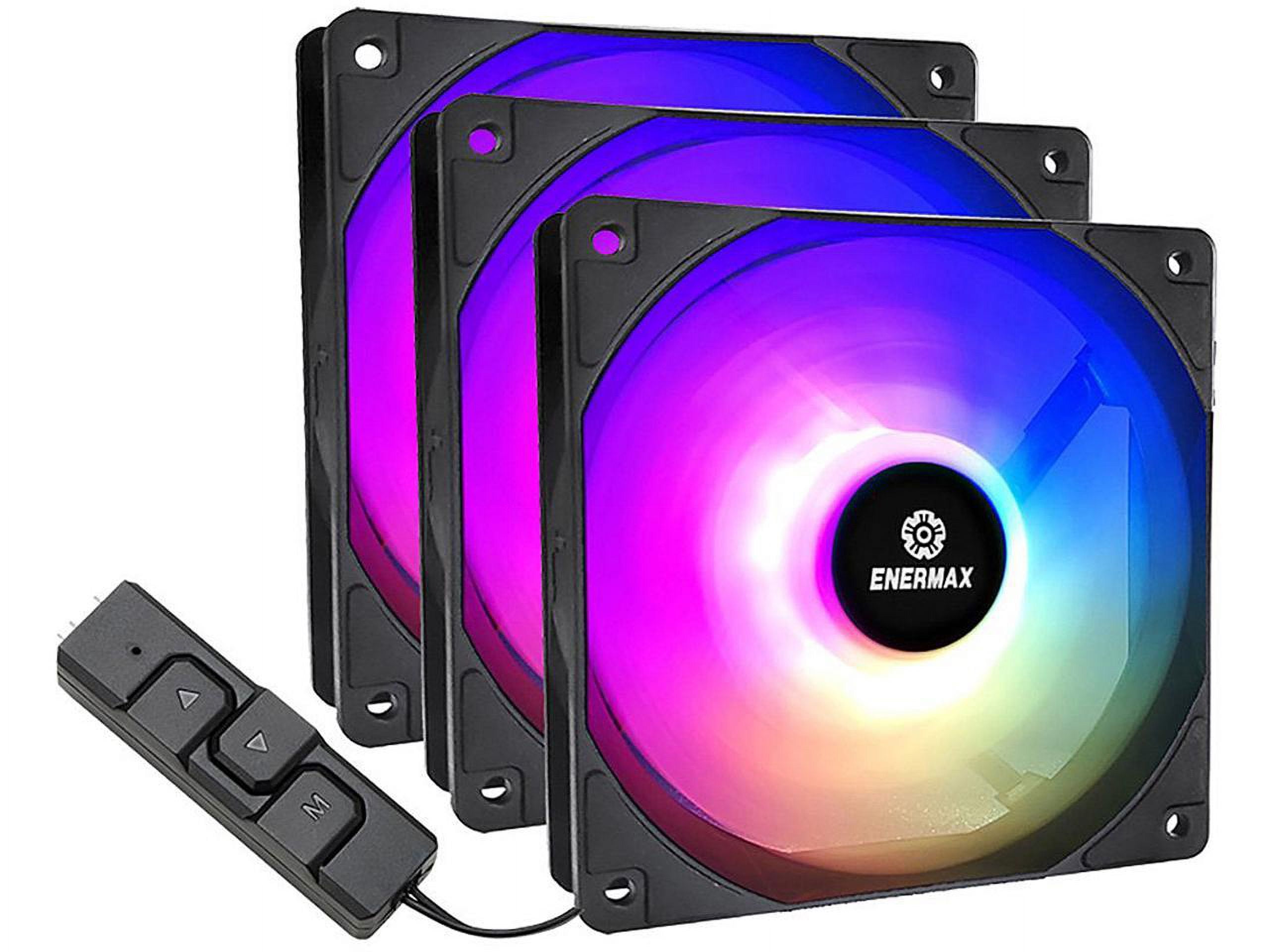 ENERMAX HF120 ARGBファン 120mm Enermax-HF120-RGB-PWM-120mm-