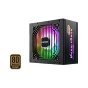 Enermax MarbleBron RGB 850W 80 PLUS BRONZE Certified, Semi-Modular, ATX12V / EPS12V, 5 Year Warranty, Active PFC Power Supply EMB850EWT-RGB