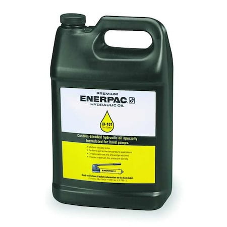 Enerpac Hydraulic Oil for Hand Pumps, 1 Gallon, Each, 1 Each (ENE-LX101)