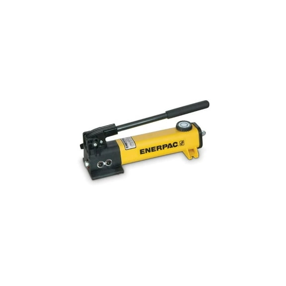 Enerpac P142 - Two-Speed, Lightweight Hydraulic Hand Pump, 20 cu.in Usable Oil