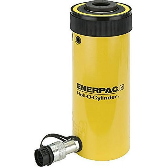Enerpac RCH-206 Single-Acting Hollow-Plunger Hydraulic Cylinder with 20 Ton Capacity, Single Port, 6.10" Stroke Length