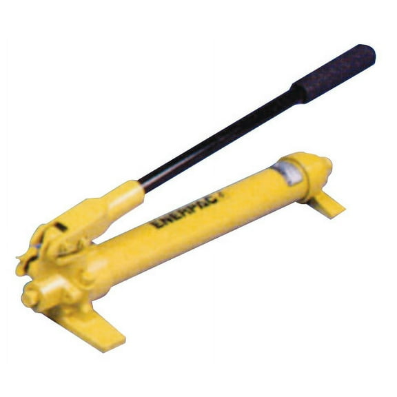 Enerpac Steel Hand Pumps, Single-Speed, 40 cu in Useable Oil Cap. Max