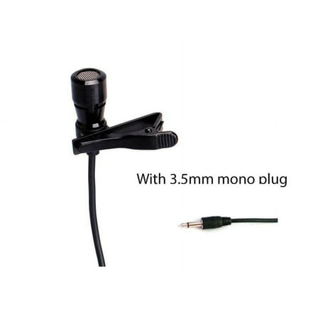 Enersound LAV-100 Lavalier Microphone with 3.5mm plug