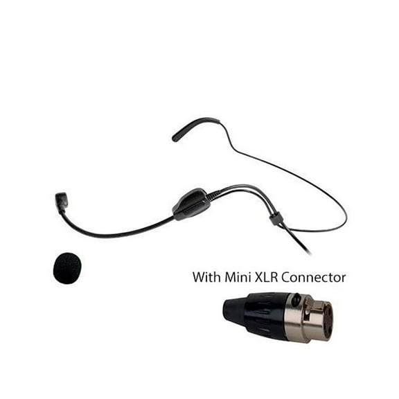 Enersound MIC-200MXL Headband Microphone for Samson/AKG Bodypack Systems