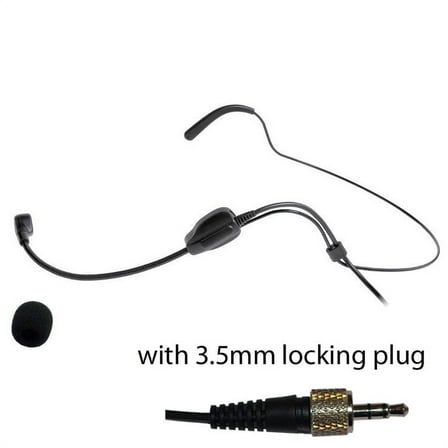 Enersound MIC-200SEN Headset Microphone for TP-600 Transmitter and Sennheiser Wireless Lavalier Systems