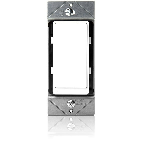 Enerwave ZW3K-N 3-Way Add-On Switch for Light/Fan Control for Z-Wave Dimmer Switch ZW15S/ZW500D, Interchangeble Cover