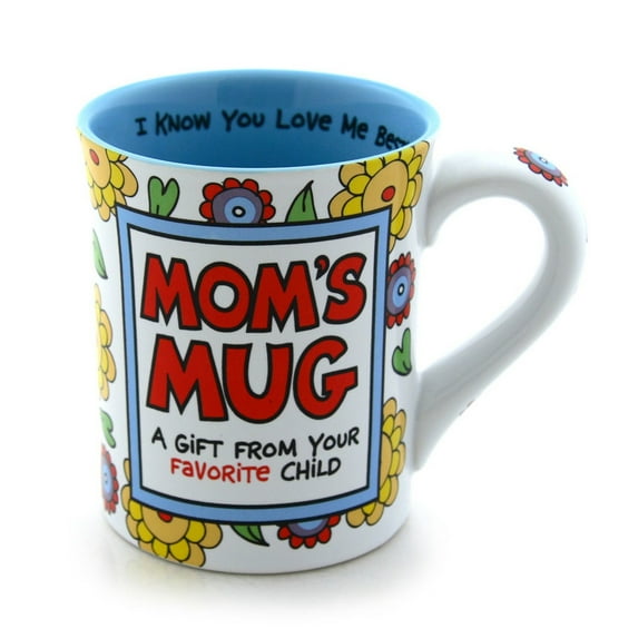 Enesco 4026928 Our Name Is Mud by Lorrie Veasey Mom's Mug, 16-Ounce, 4-1/2-Inch