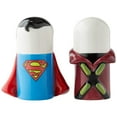 thumbnail image 1 of Enesco 6003730 DC Comics Ceramics Superman vs. Lex Luthor Stylized Salt and Pepper Shakers, 3.89 Inch, Multicolor, 1 of 3