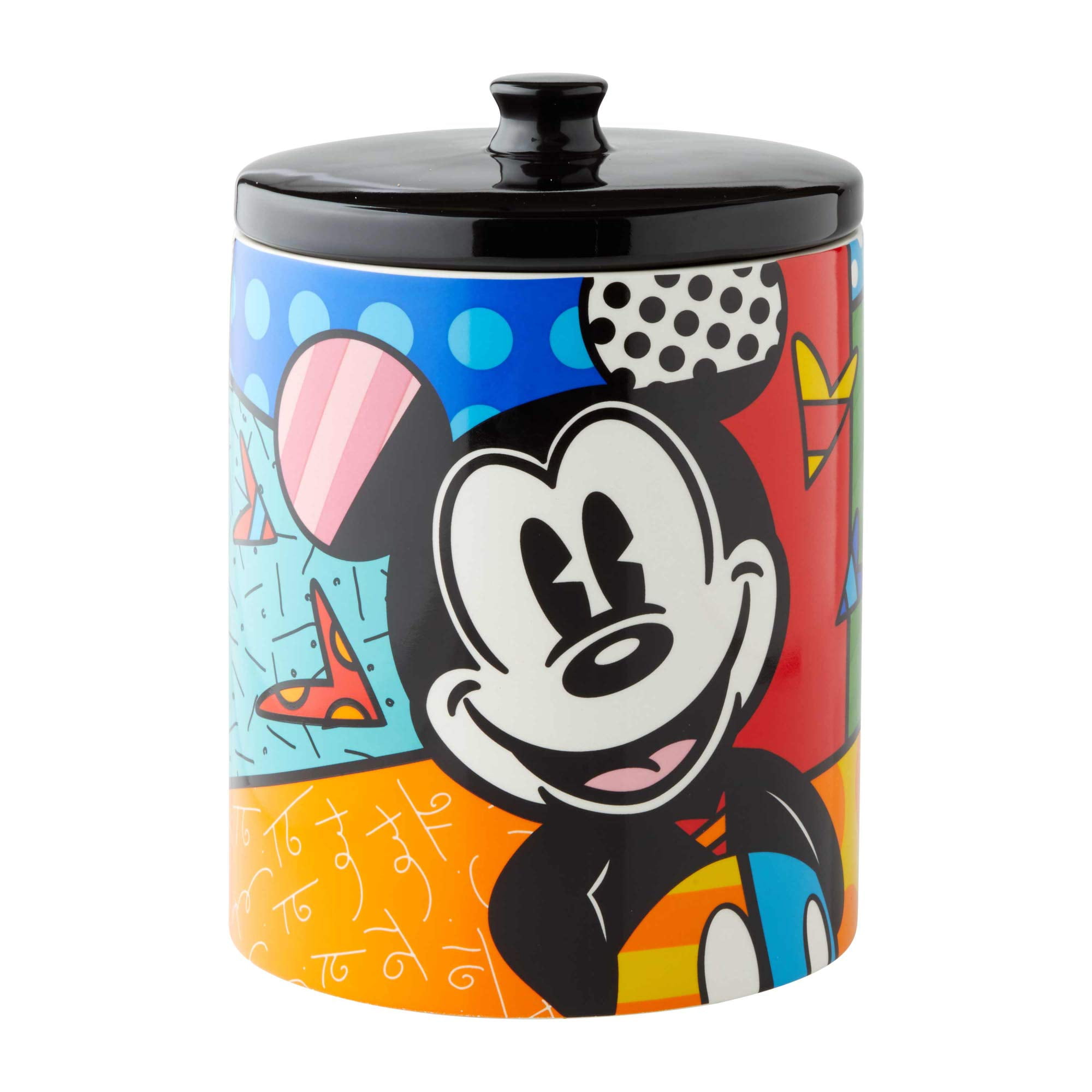 Enesco 6004975 Disney by Britto Mickey Mouse Cookie Jar Canister 