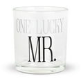 thumbnail image 1 of Enesco 6006161 Our Name is Mud One Lucky Mr. Rocks Glass, 12 Ounce, Clear, 1 of 2