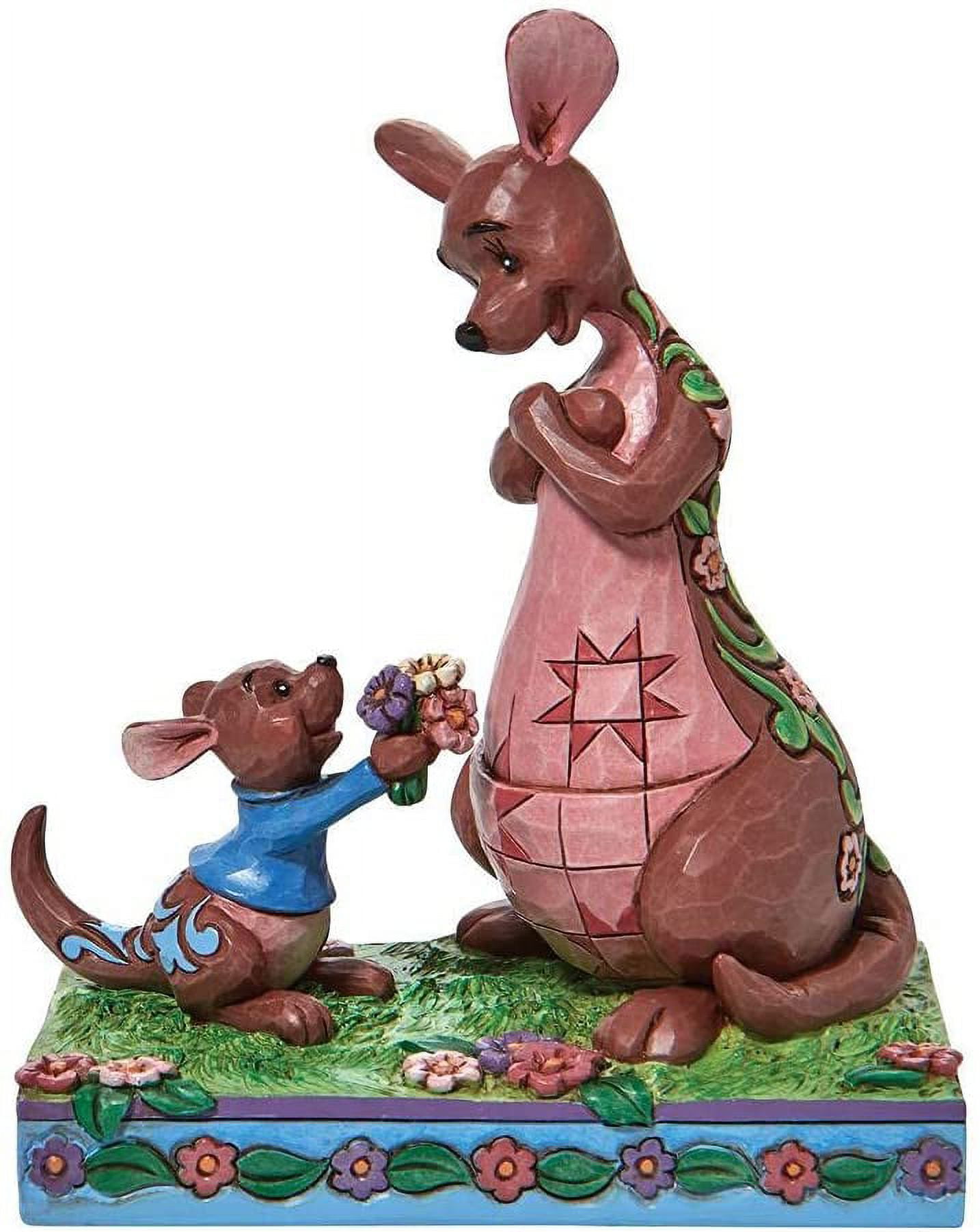 Enesco 6010102 Disney Traditions Roo Giving Kanga Flowers The