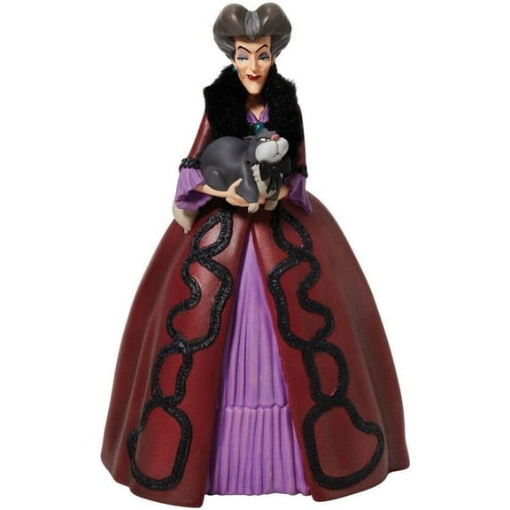 Enesco Disney Showcase Rococo Cinderella Lady Tremaine Figurine 9in H