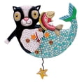 thumbnail image 1 of Allen Designs P1552 Mercat Pendulum Wall Clock 12.5", 1 of 1