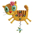 thumbnail image 1 of Allen Designs P1076 Kimi Kitty Pendulum Wall Clock 11.5", 1 of 1