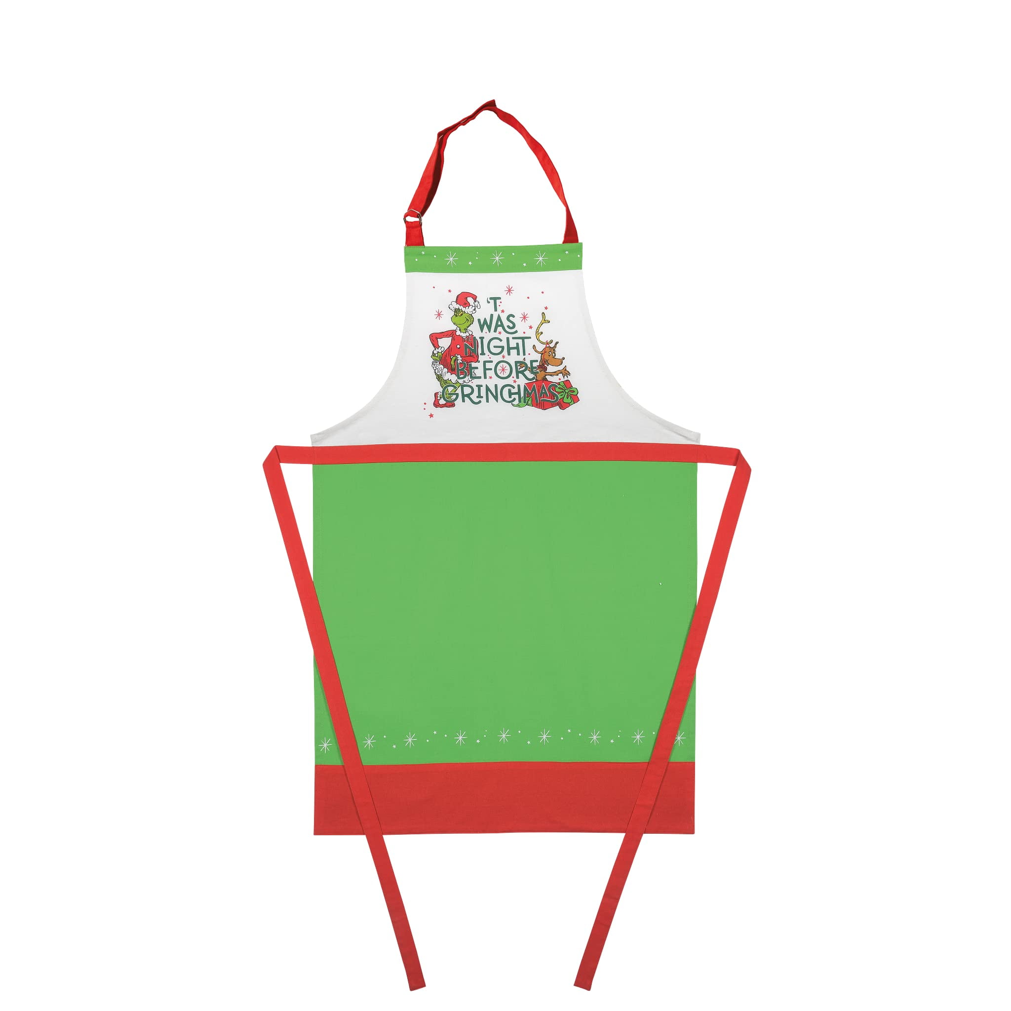 Enesco Apron, Night Before Grinchmas (6013494)