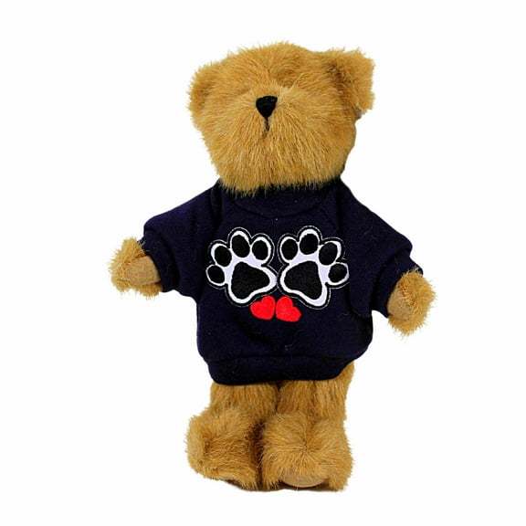 Enesco Blippo - One Plush Bear 8 Inch, Fabric - Jointed Tan Dressed Sb000018