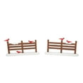thumbnail image 1 of Enesco Cardinal On A Snow Covered Fence Bright Red, and Tan 4.75 Inch Resin Figurine Set of 2, 1 of 1