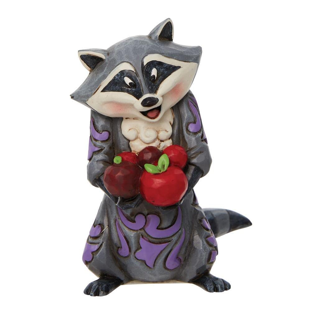 Jim Shore Disney Traditions Meeko Mini Figurine in Multicolor Resin