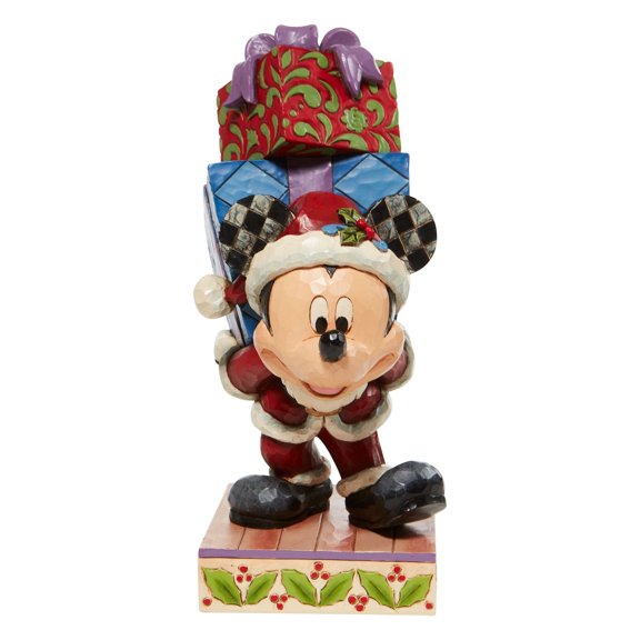 Enesco Disney Traditions Mickey with Presents Figurine