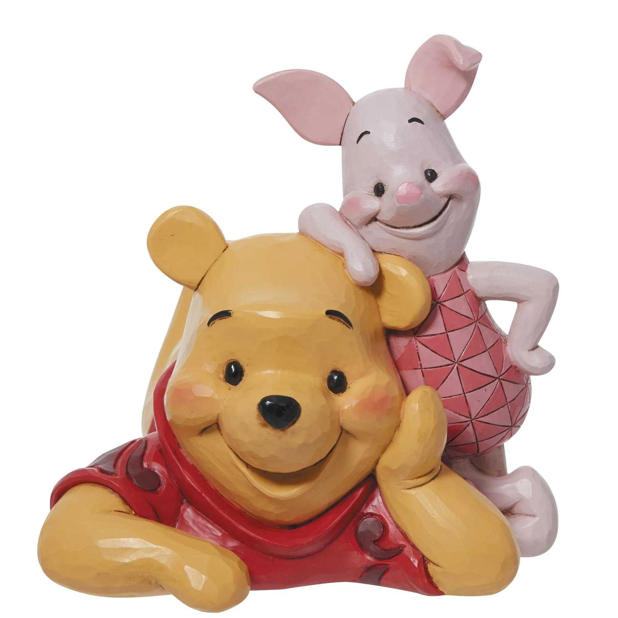 Winnie the Pooh and Piglet Resin Figurine, 5 inches