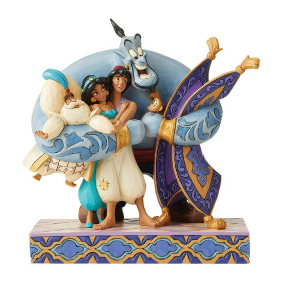 Enesco Disney Traditions by Jim Shore Aladdin Group Hug Figurine