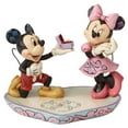 thumbnail image 1 of Enesco Disney Traditions by Jim Shore - Mickey Proposing to Minnie Ring Dish, 1 of 3