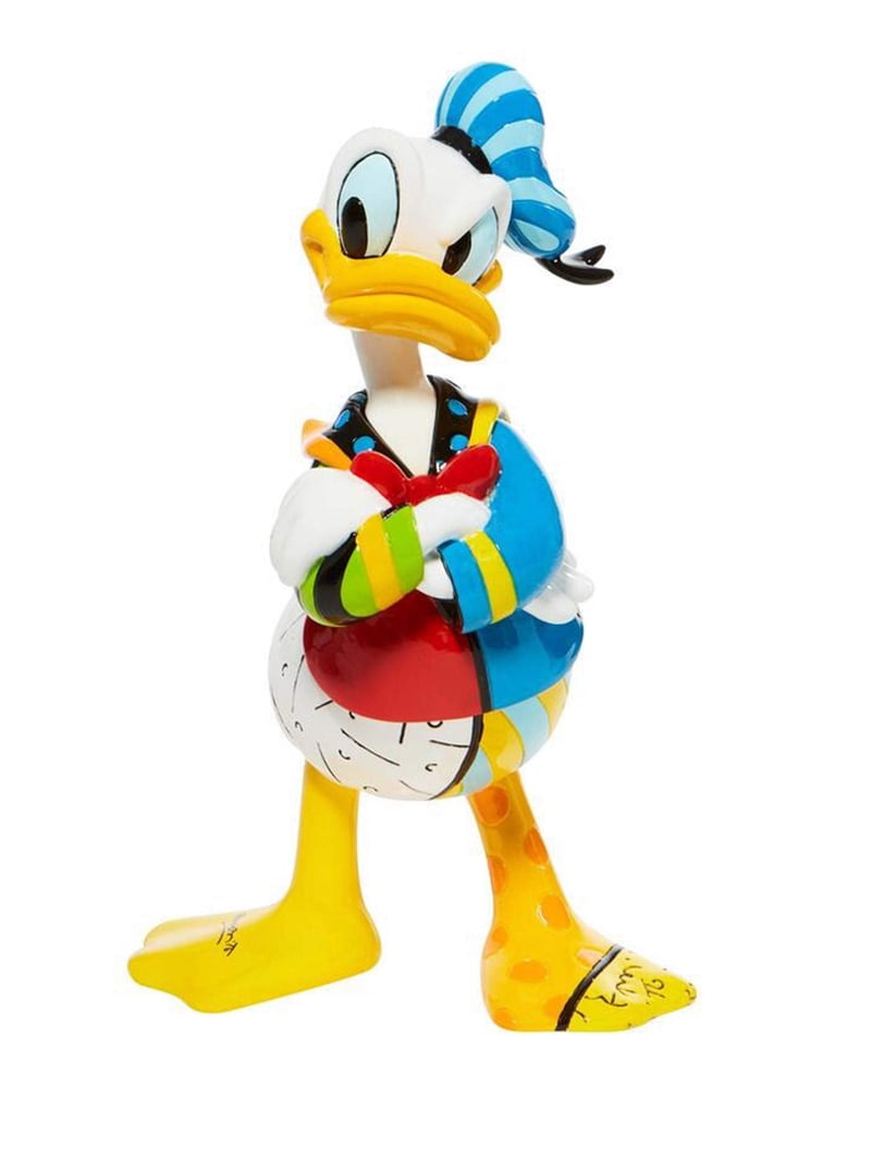 Enesco Disney by Romero Britto Donald Duck Figurine, 7.3 Inch
