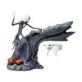 thumbnail image 1 of Enesco Grand Jester Studios LEVITATION Nightmare Before Christmas Jack Skellington and Zero LED Lit Statue Figurine, 8.25 Inch, Multicolor, 1 of 4