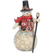 Enesco FAO Schwarz by Jim Shore Snowman in FAO Vest, Figurine