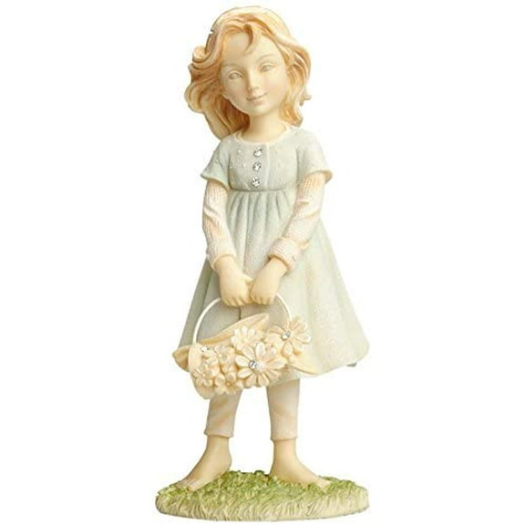 Enesco Foundations I Love You Mom Girl Figurine #4044091