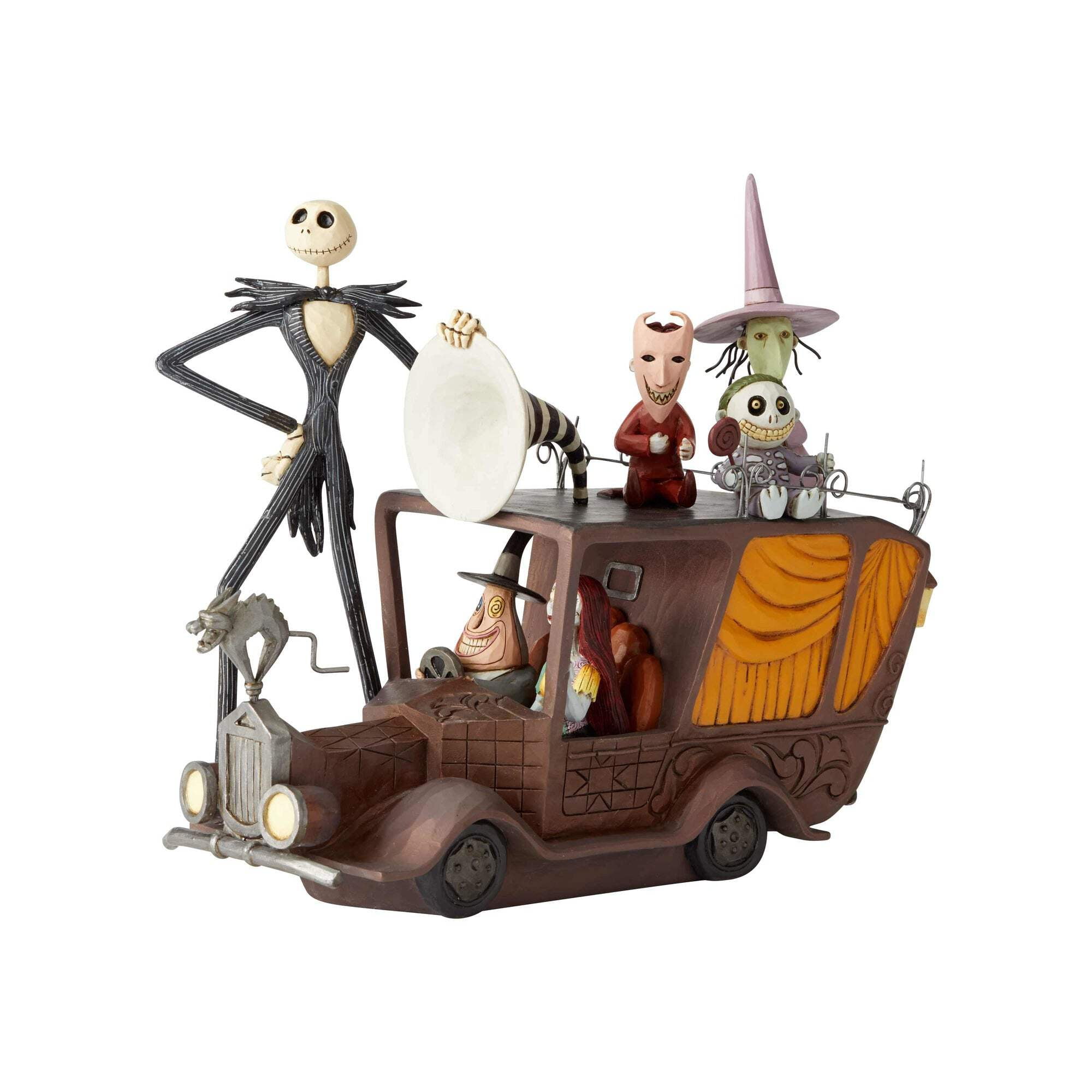 Enesco Jim Shore Disney Traditions The Nightmare Before Christmas Mayor Car Figurine