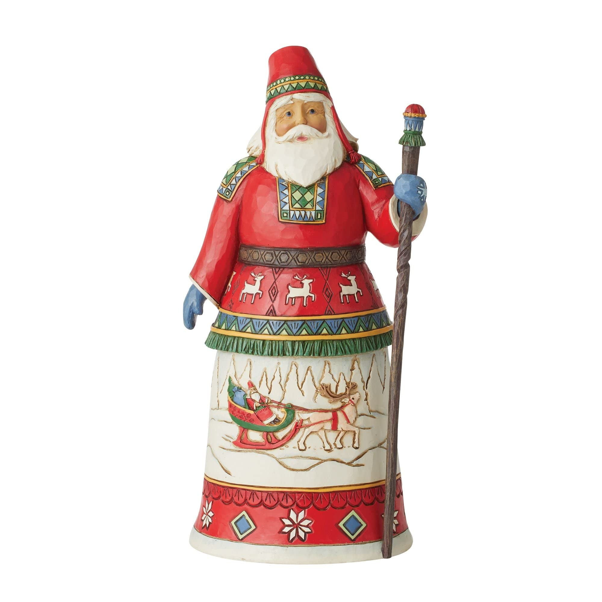 Figurine Enesco Noël - Oiseau Chapeau Haut-de-forme Collection Coeur De Noël
