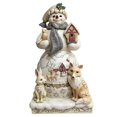 thumbnail image 1 of Enesco Jim Shore Heartwood Creek White Woodland Snowman Statue, 18.5 Inch, Multicolor, 1 of 2