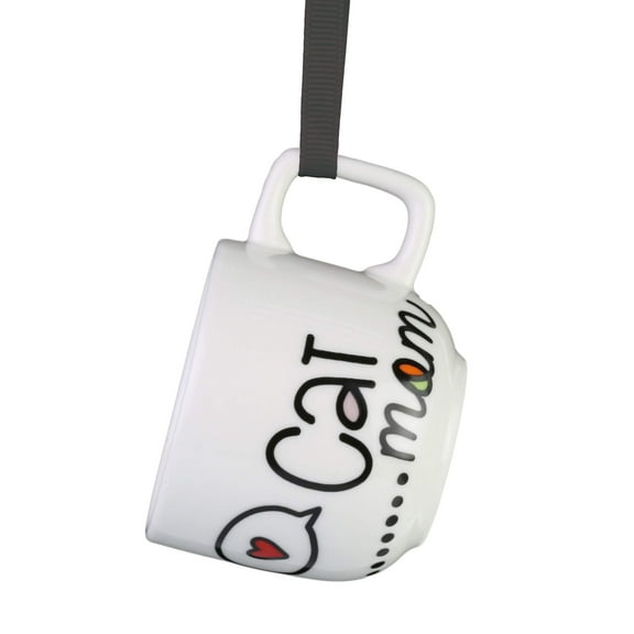 Enesco Our Name is Mud Cat Mom Mini Mug Hanging Ornament