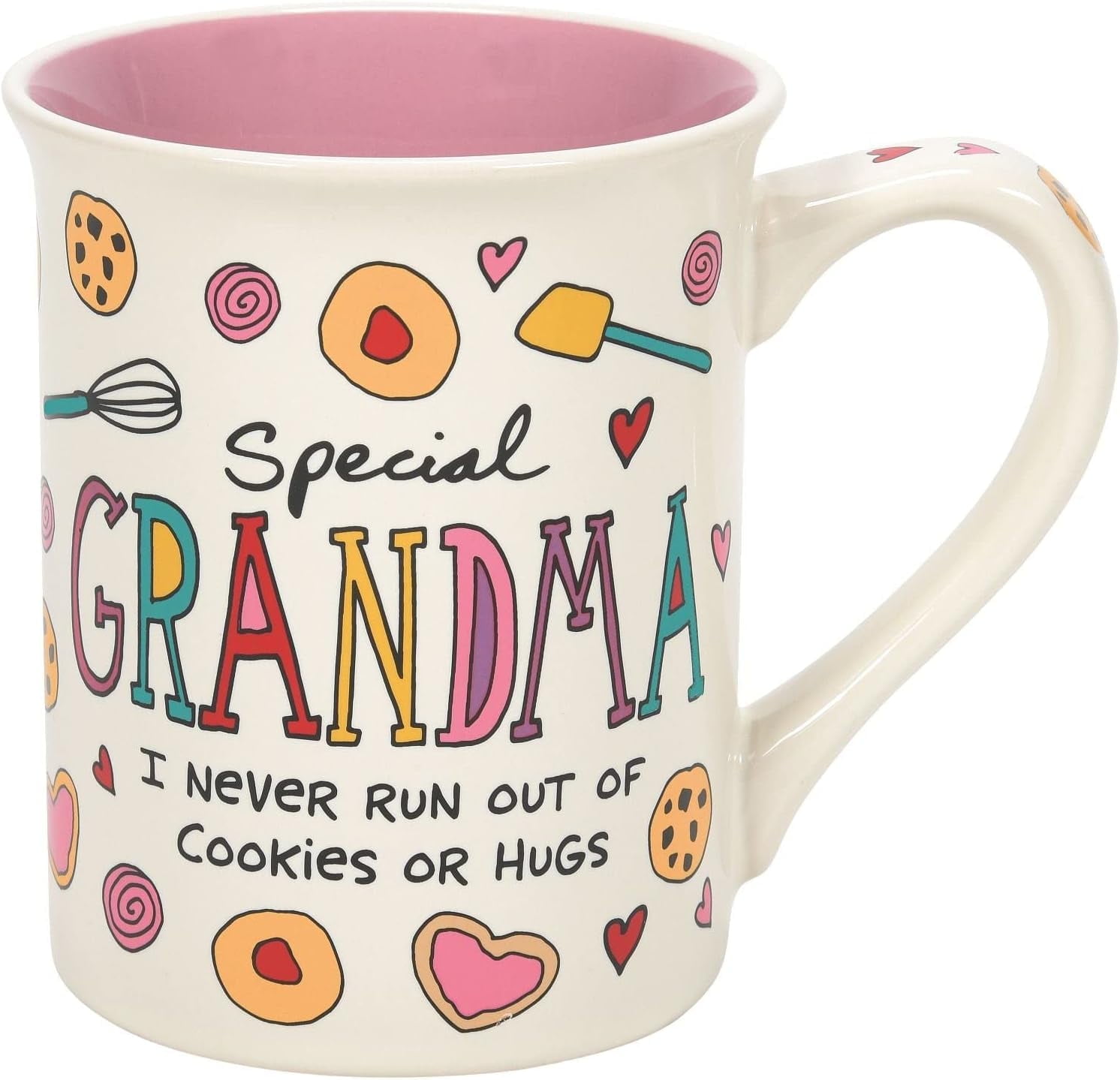Special Grandma Pink Ceramic Novelty Coffee Mug