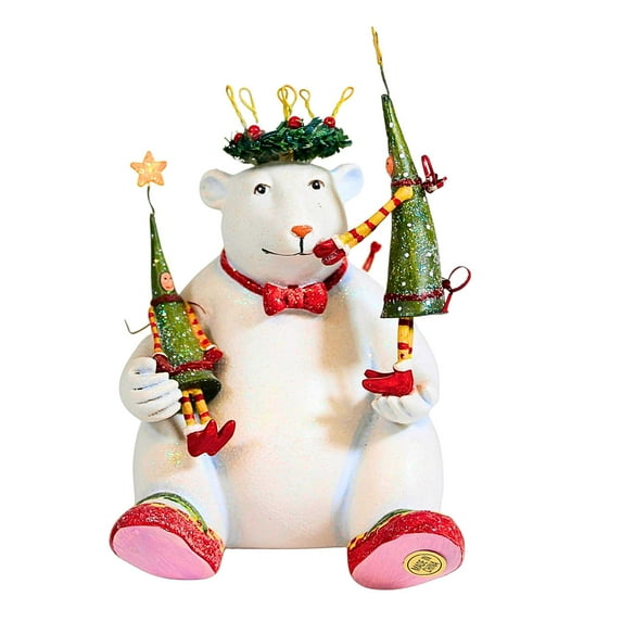 Enesco Polar Bear Ornament - 1 Ornament 4.75 Inch, Polyresin - Charity Trees 36628