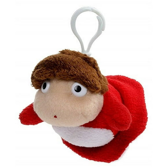 Enesco Studio Ghibli Ponyo 4-inch Plush Backpack Clip