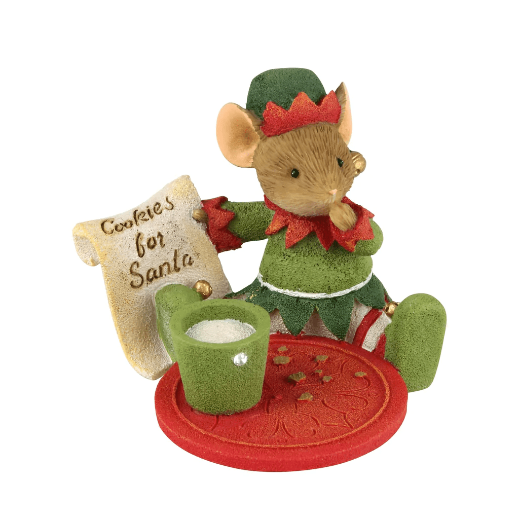 Statuetta Enesco Halloween 'Too Cute To Spook' – Topo Strega In Resina, 5,7 Cm, Tails With Heart - 6