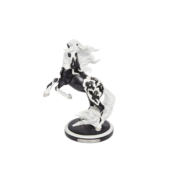 Enesco Trail of Painted Ponies Ghost Figurine, 10.3in H Black and White