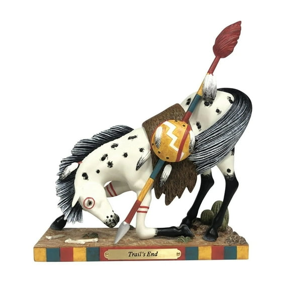 Enesco Trail of Painted Ponies Trail's End Figurine, 8 Inch, Multicolor