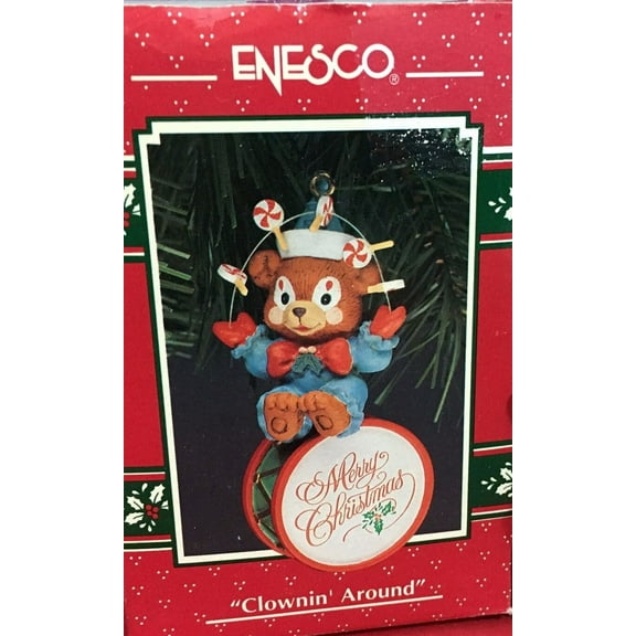 Enesco Treasury Ornaments Clownin' Around 1993