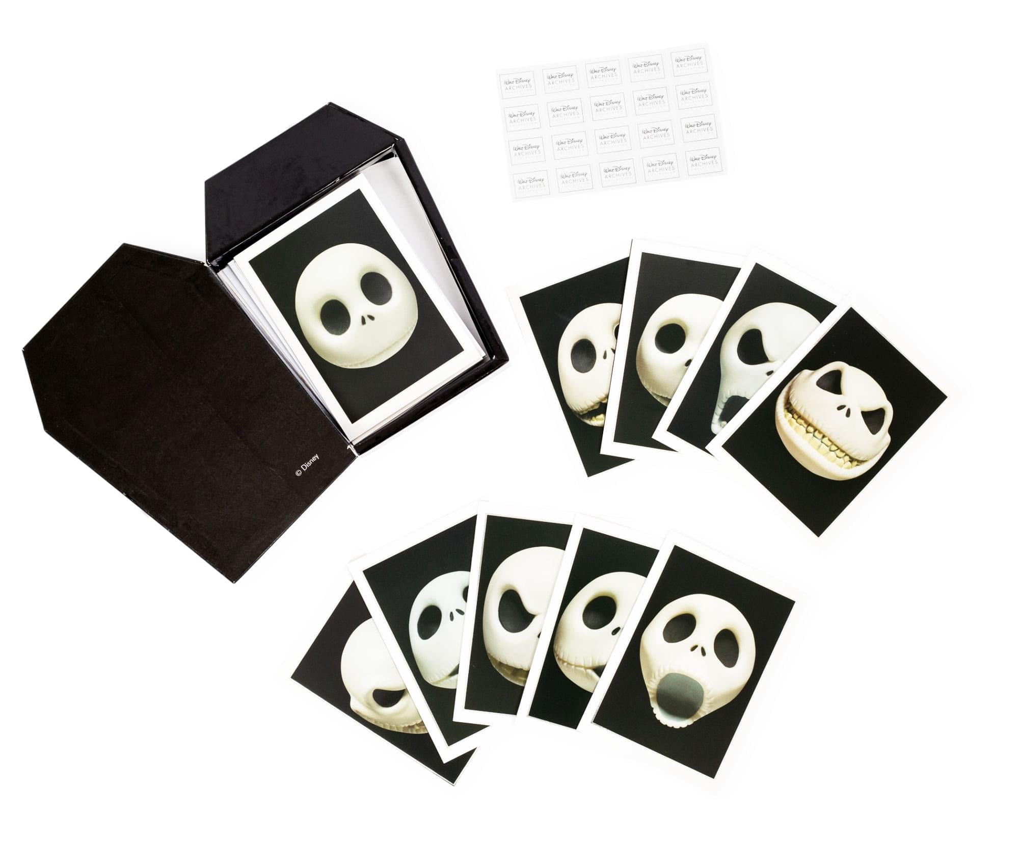 ENESCO Nightmare Before Christmas Jack Skellington Notecard Set | 20 Count