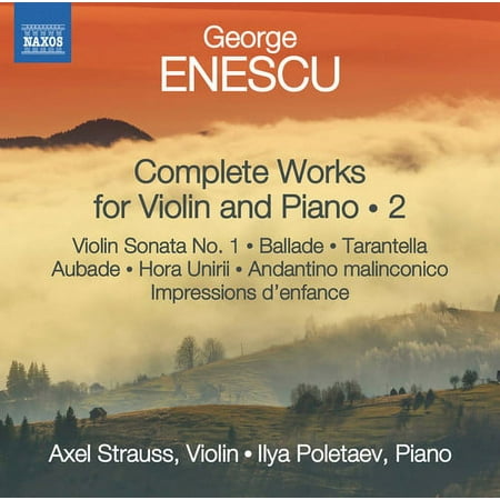 Enescu / Strauss / Poletaev - Complete Works for Violin & Piano 2 - Music & Performance - CD