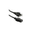 thumbnail image 1 of Enet 5-15P To C13 6Ft Black External Power Cord / Cable Nema 5-15P To Iec-320 C13 10A 6', 1 of 2
