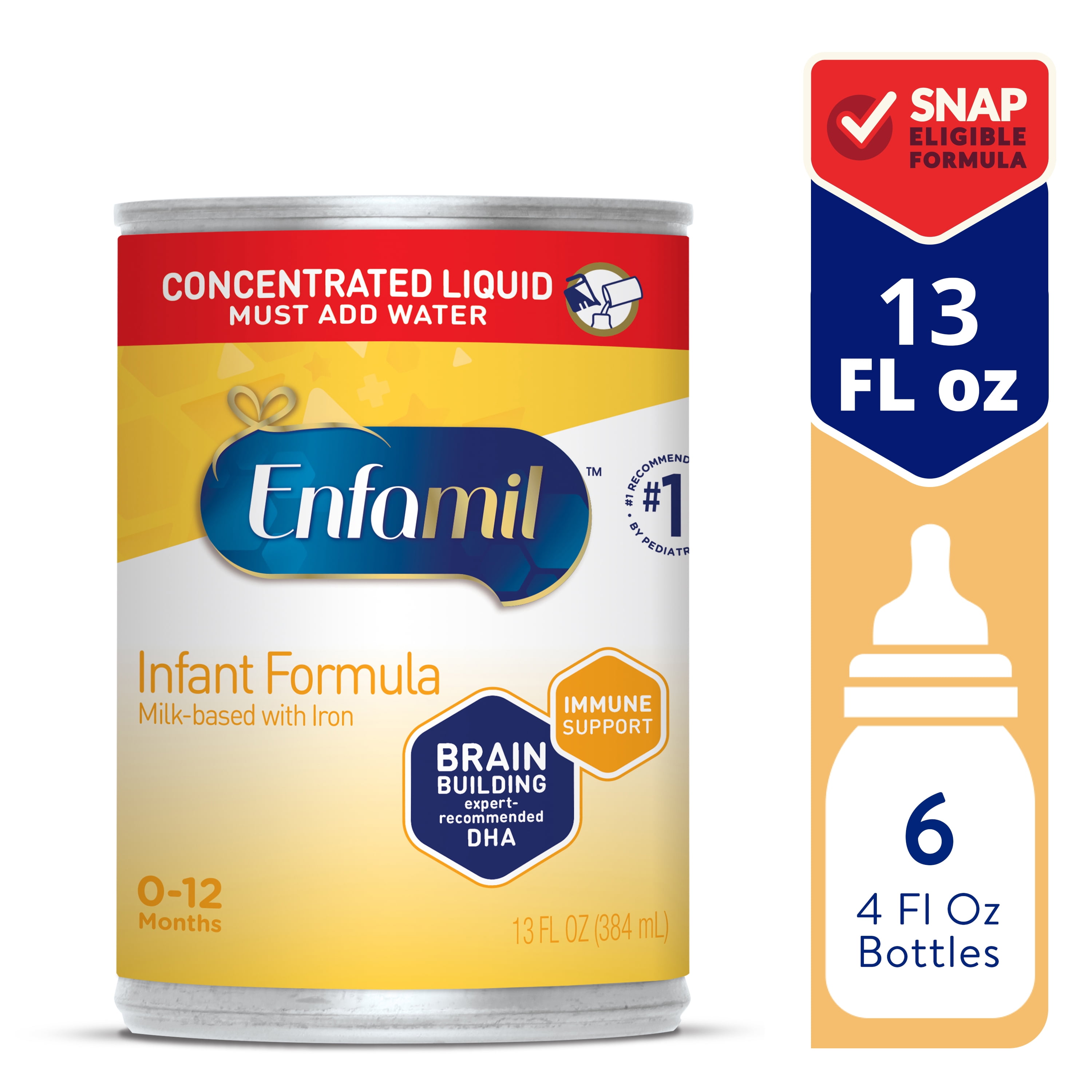 Enfamil Concentrated Liquid Infant Formula, Milkbased Baby Formula