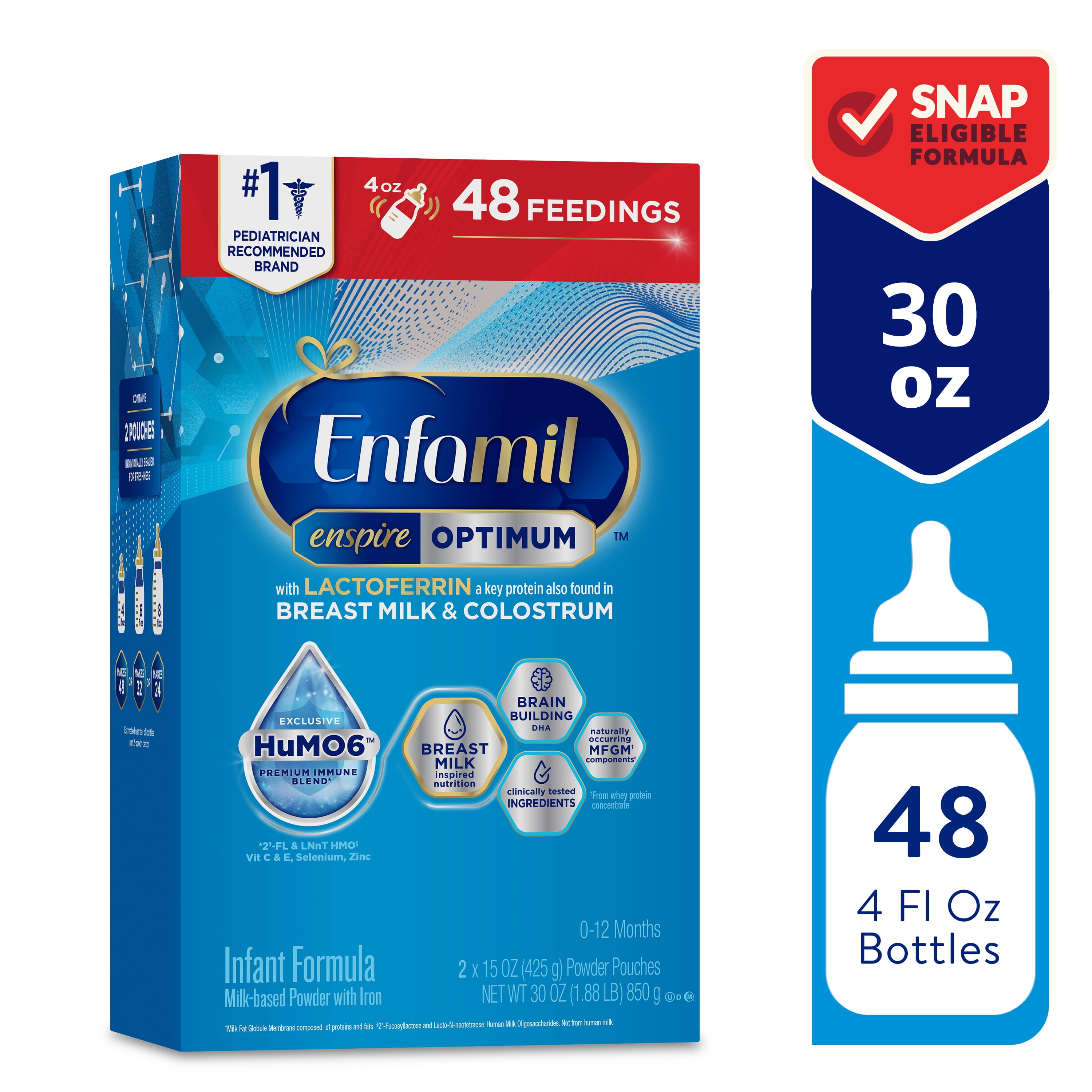 Enfamil Enspire Baby Formula, with Lactoferrin Found in Colostrum and