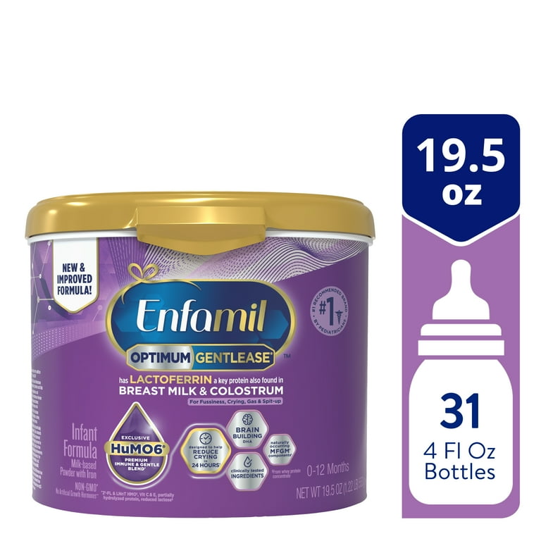 Enfamil Optimum Gentlease Baby Formula, Our Closest Formula