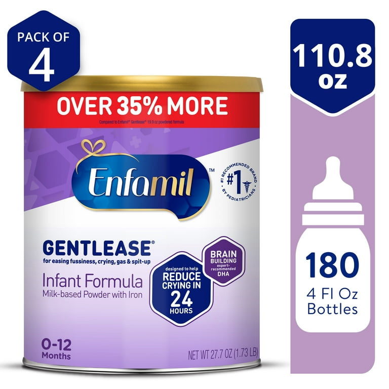 Enfamil Gentlease Baby Formula Reduces Fussiness Gas Crying and