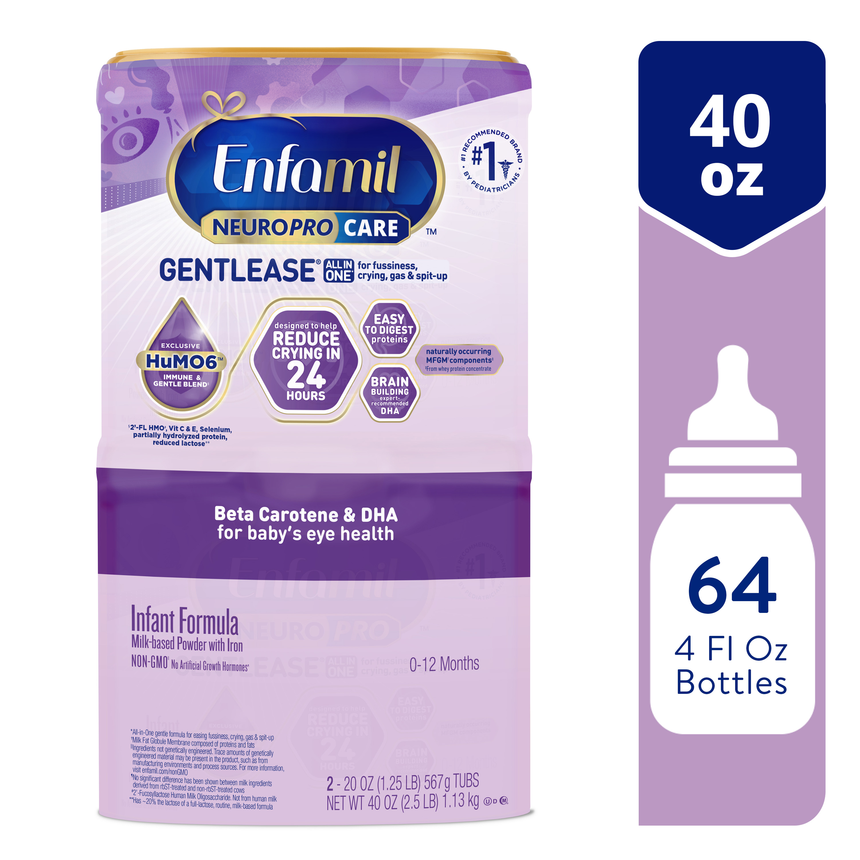 Enfamil PREMIUM Gentlease Gentle Infant Formula, Powder, 17.4 Gram