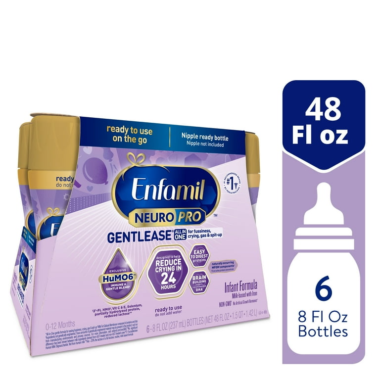 Enfamil NeuroPro Gentlease Ready-to-Feed. for easing Fussiness